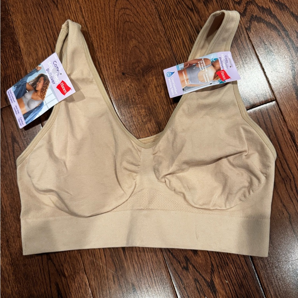 Hanes Women's ComfortFlex Fit Bra in Beige